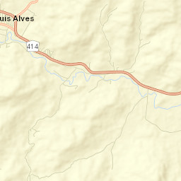 Luiz Alves Street Map