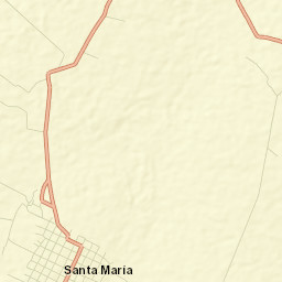 Santa María Street Map