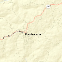 Bandeirante Street Map