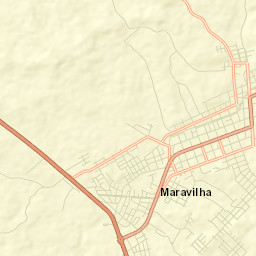 Maravilha Street Map