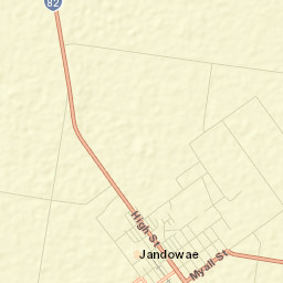 Jandowae Street Map