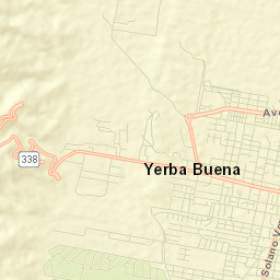Departamento de Yerba Buena Street Map