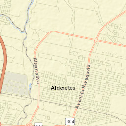 Alderetes Street Map