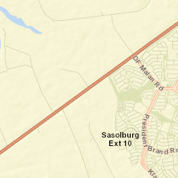 Sasolburg Street Map