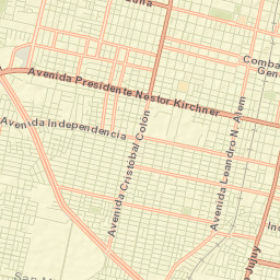 San Miguel de Tucumán Street Map