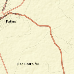 San Pedro del Paraná Street Map
