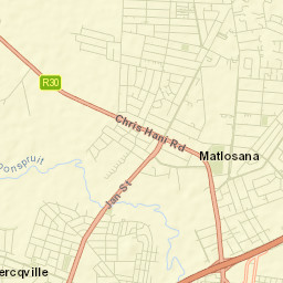Klerksdorp Street Map