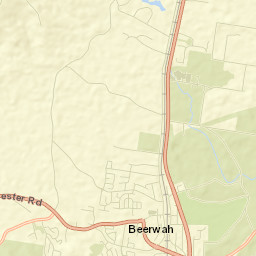 Beerwah Street Map