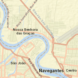 Navegantes Street Map