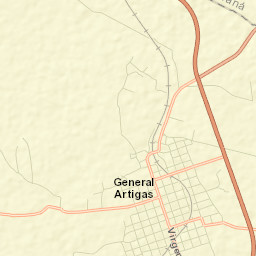 General Artigas Street Map