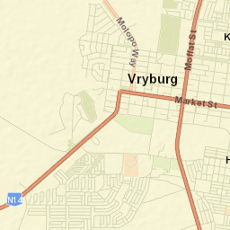 Vryburg Street Map