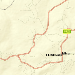 Hlatikulu Street Map