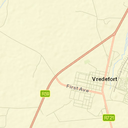 Vredefort Street Map
