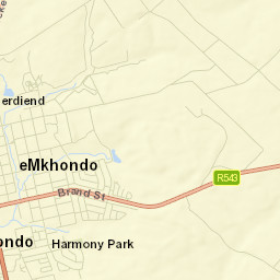 Piet Retief Street Map