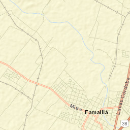 Famaillá Street Map