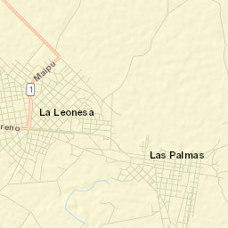 La Leonesa Street Map