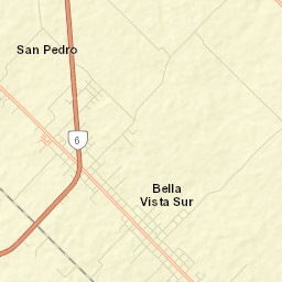 Bella Vista Street Map