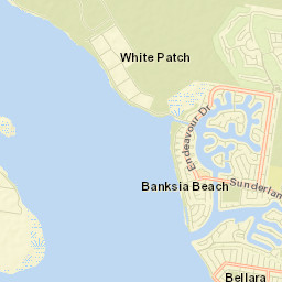 Banksia Beach Street Map