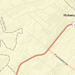Hohenau Street Map
