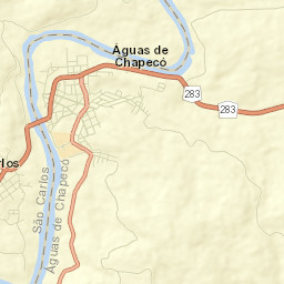 Águas de Chapecó Street Map