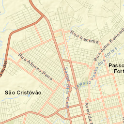 Chapecó Street Map
