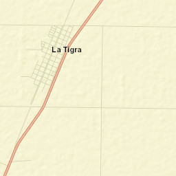 La Tigra Street Map