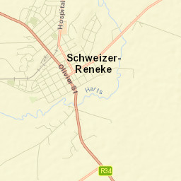 Schweizer-Reneke Street Map