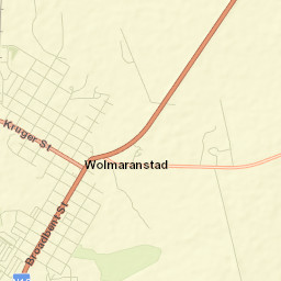 Wolmaransstad Street Map