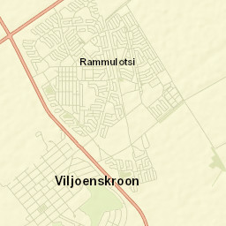 Viljoenskroon Street Map