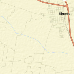 Departamento de Simoca Street Map