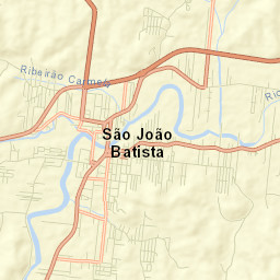 São João Batista Street Map