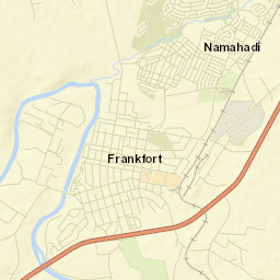 Frankfort Street Map