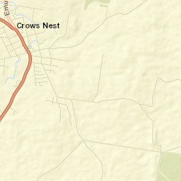 Crows Nest Street Map