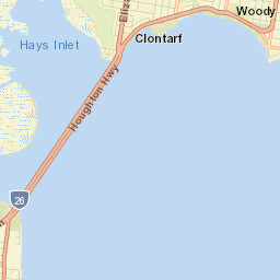 Woody Point Street Map