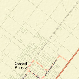 General Pinedo Street Map