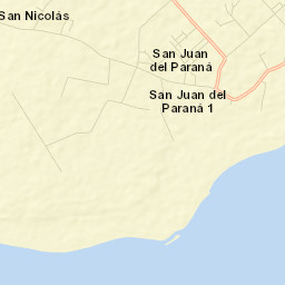 San Juan del Paraná Street Map