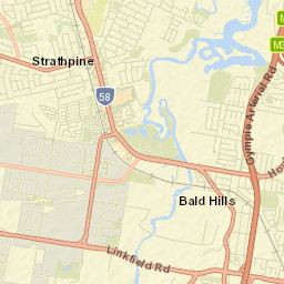 Strathpine Street Map