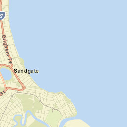Sandgate Street Map