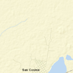 San Cosme Street Map