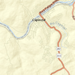 Capinzal Street Map