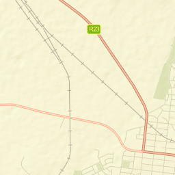 Volksrust Street Map