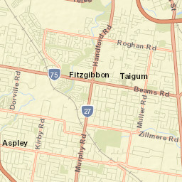 Fitzgibbon Street Map