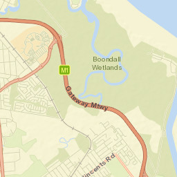 Nudgee Street Map