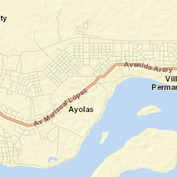 Juan de Ayolas Street Map