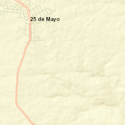 Veinticinco de Mayo Street Map