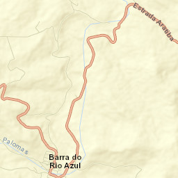 Barra do Rio Azul Street Map