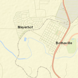 Bothaville Street Map