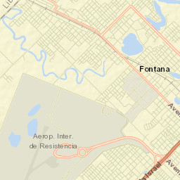 Fontana Street Map