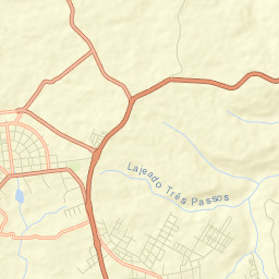 Três Passos Street Map