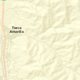 Tierra Amarilla Street Map